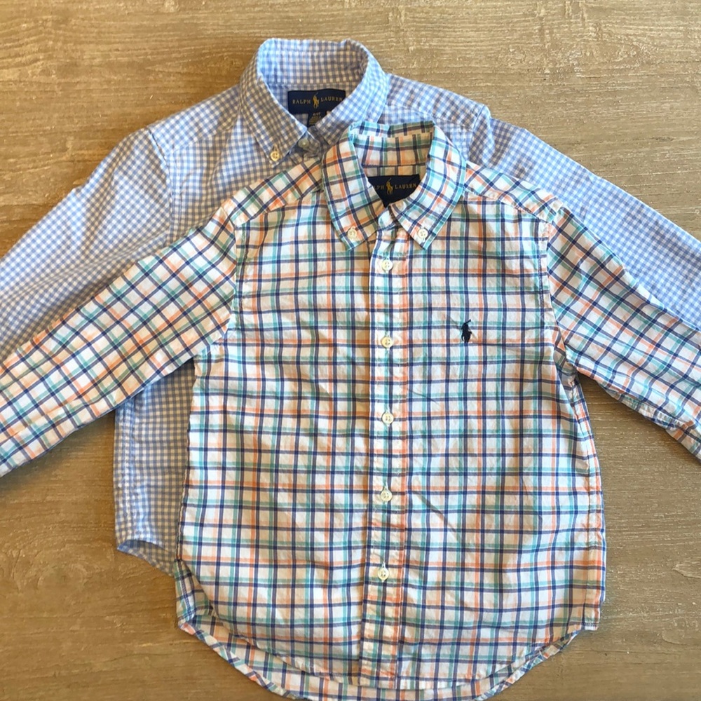 Ralph Lauren Cotton Button Down Shirts - Bundle
